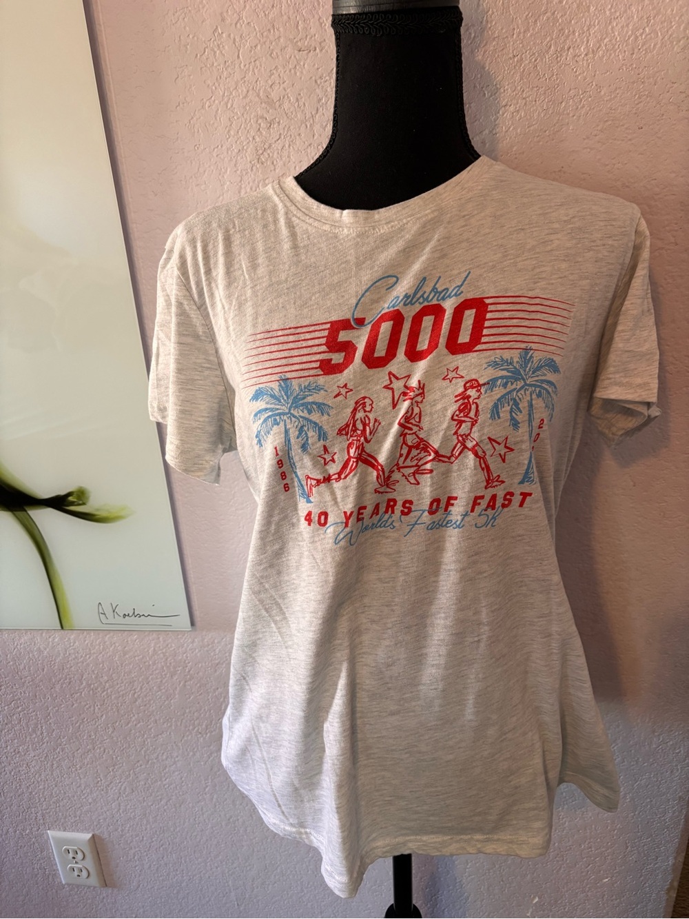 Race shirt size large